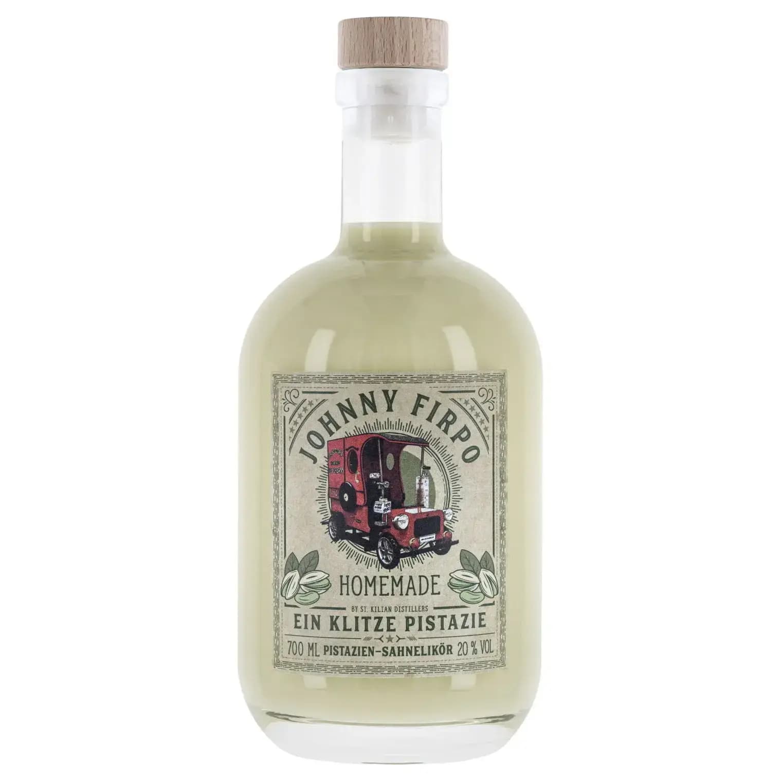 St. Kilian Johnny Firpo – Ein Klitze Pistazie – Pistazien-Sahnelikör