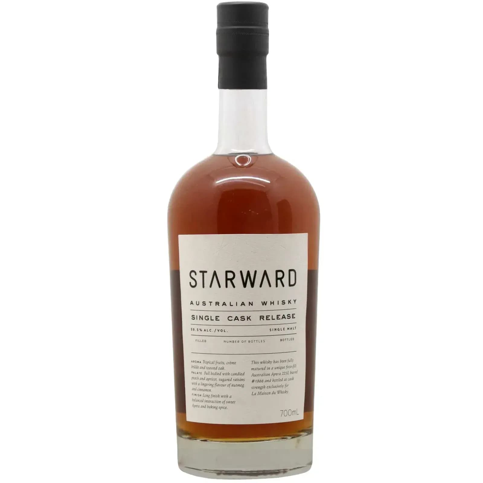 Starward 2016 Single Cask Release Cask Nr.1866