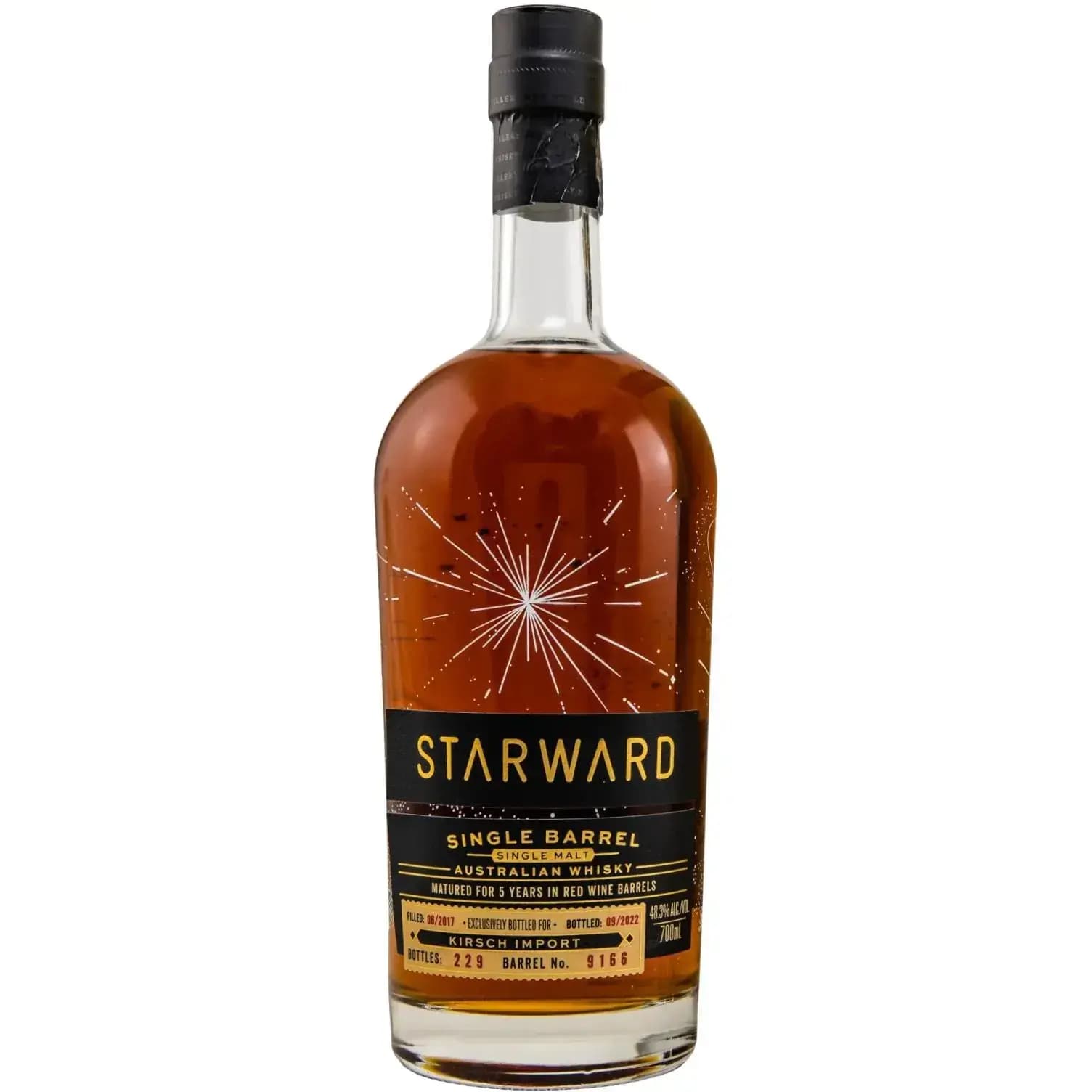 Starward 2017 Single Cask Nr.9166 5 Years Old