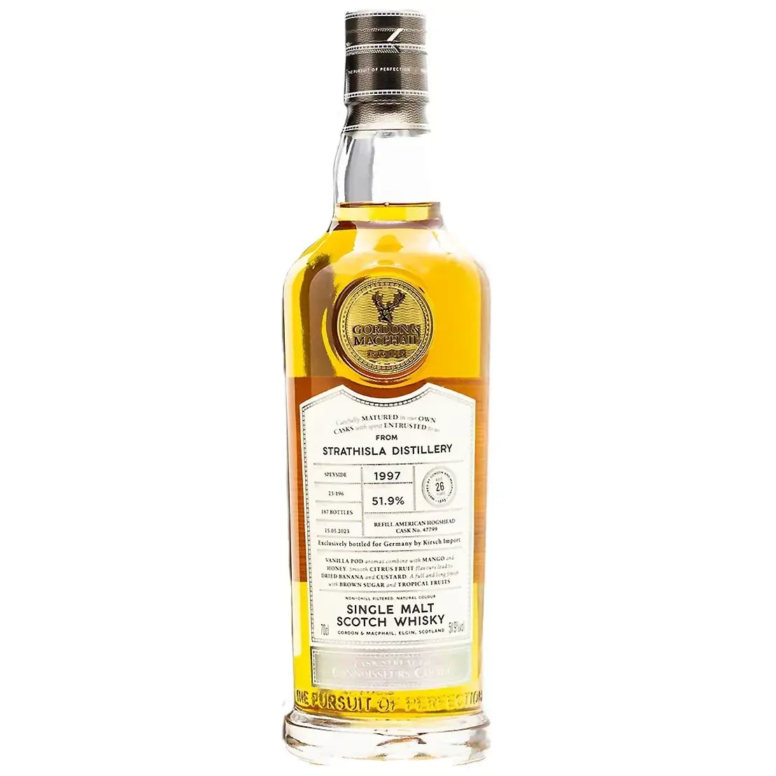 Strathisla 26 Years Old 1997 Connoisseurs Choice Cask Strength Gordon & MacPhail 47799