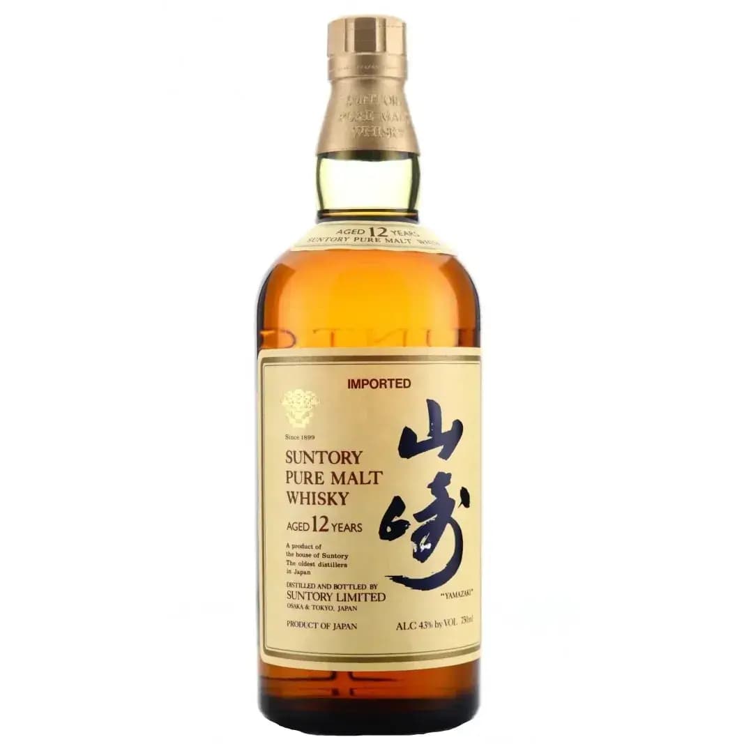 Suntory 12 Years Old Pure Malt Whisky (Old Design)