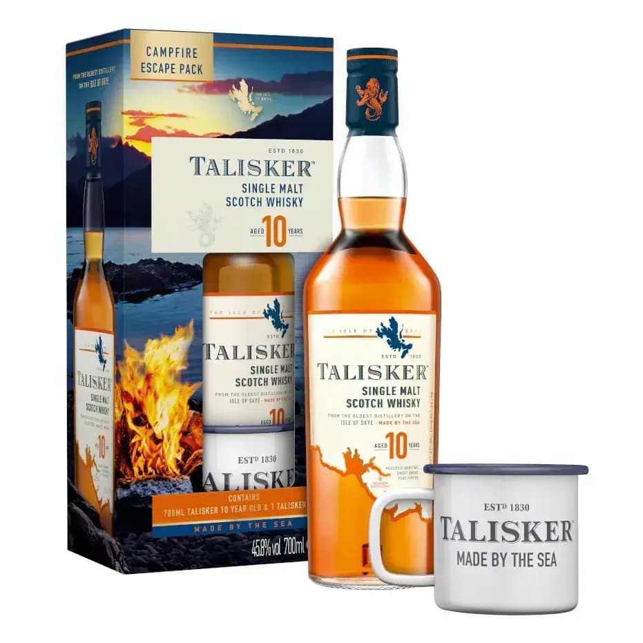 Talisker 10 Years Old Campfire Escape Pack