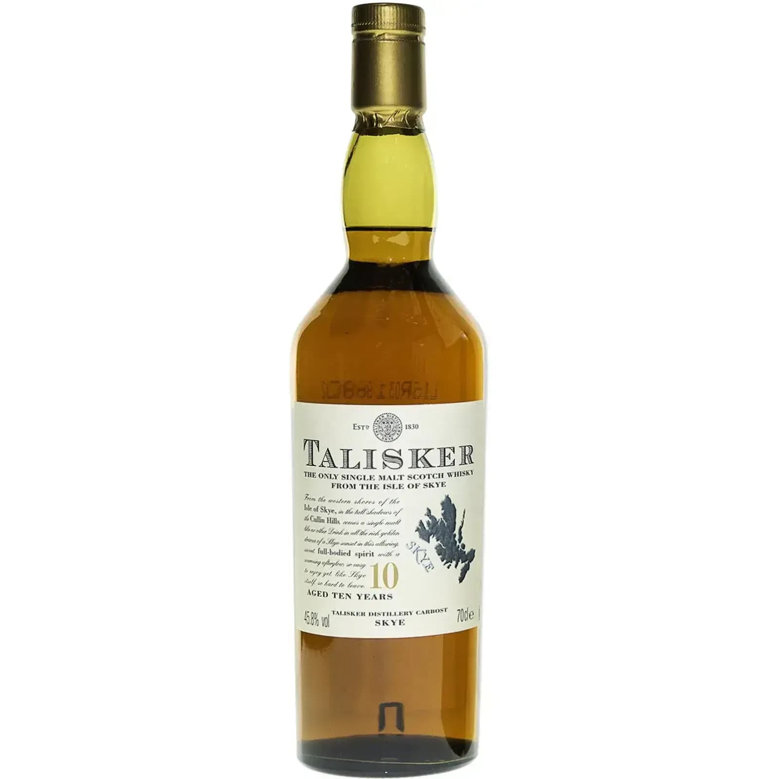 Talisker 10 Years Old Skye Label