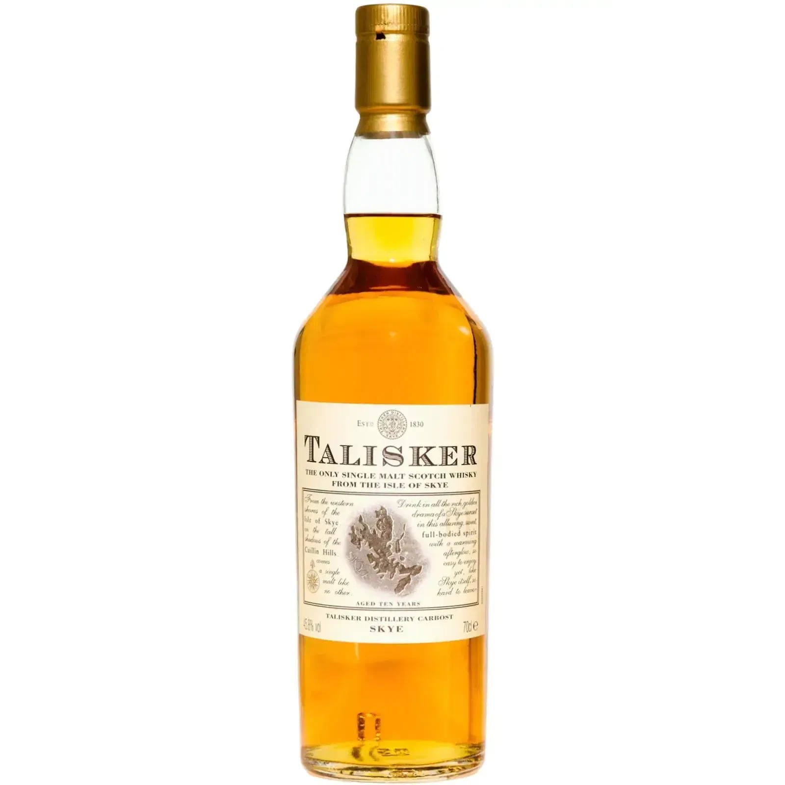 Talisker 10 Years Old Stone Label