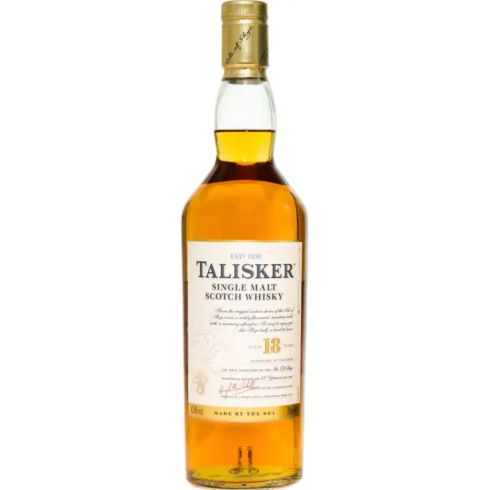 Talisker 18 Years Old Made By The Sea