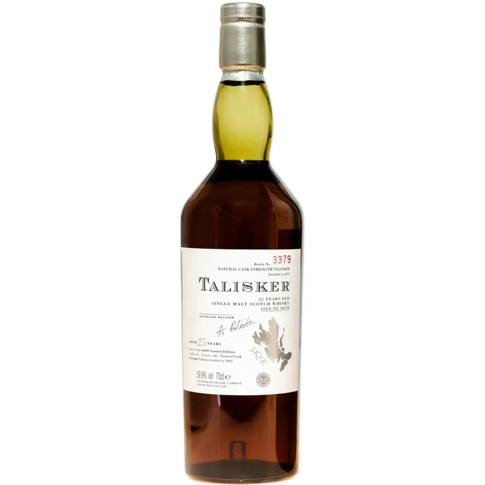 Talisker 25 Years Old Diageo Special Releases 2001