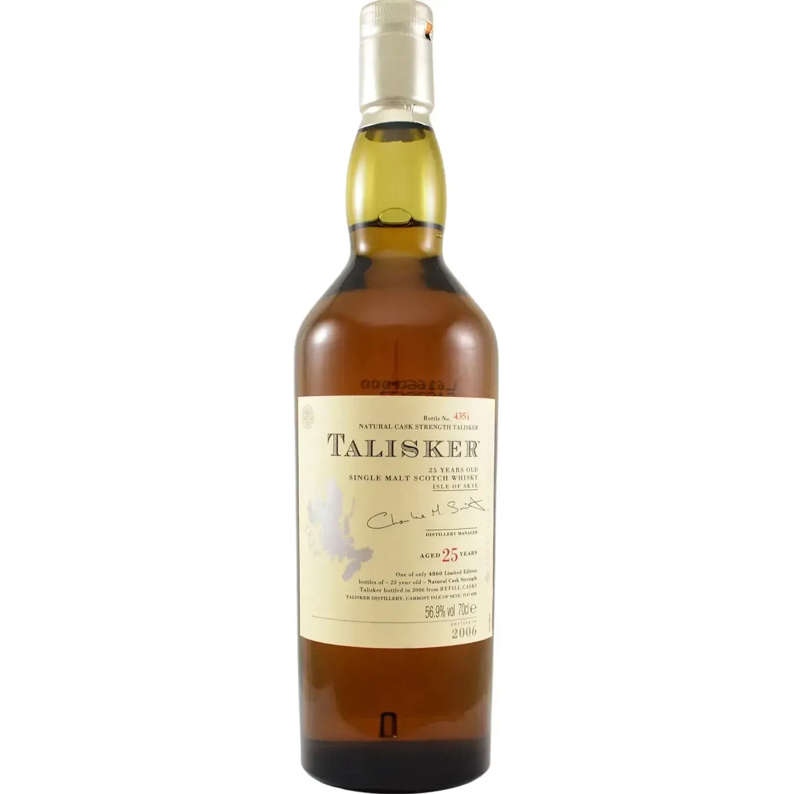 Talisker 25 Years Old Diageo Special Releases 2006