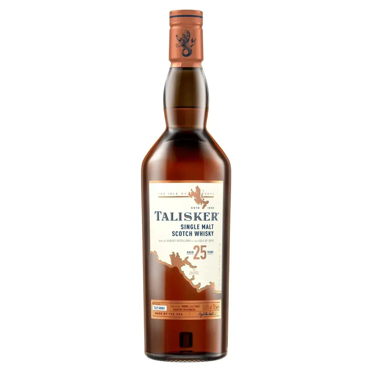 Talisker 25 Years Old Single Malt Whisky