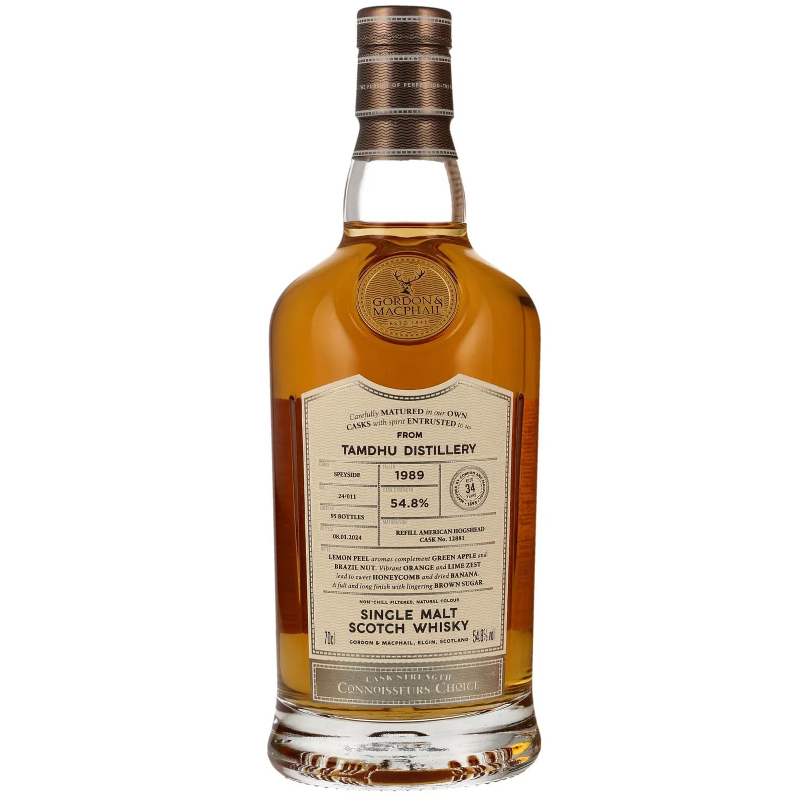 Tamdhu 34 Years Old 1989 Connoisseurs Choice Cask Strength 12881