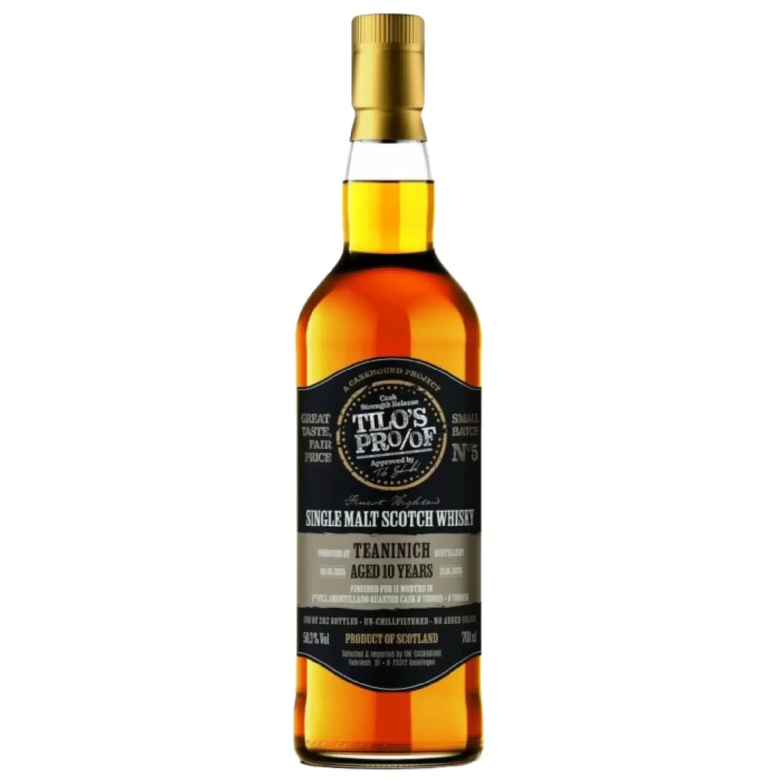 Teaninich 10 Years Old - Tilos Proof Small Batch no.5