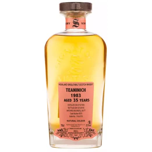 Teaninich 35 Years Old 1983 30th Anniversary + 2 Gläser Signatory Vintage