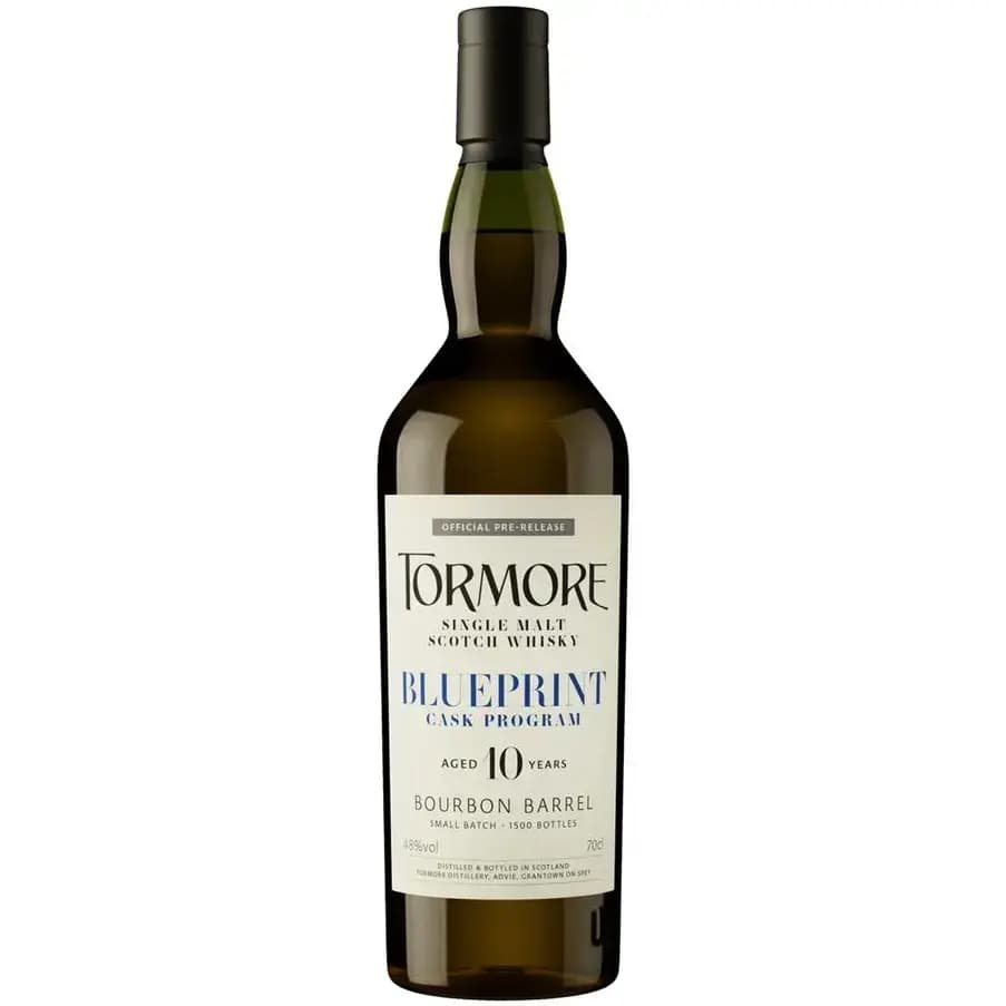 Tormore 10 Years Old Blueprint Bourbon Barrel