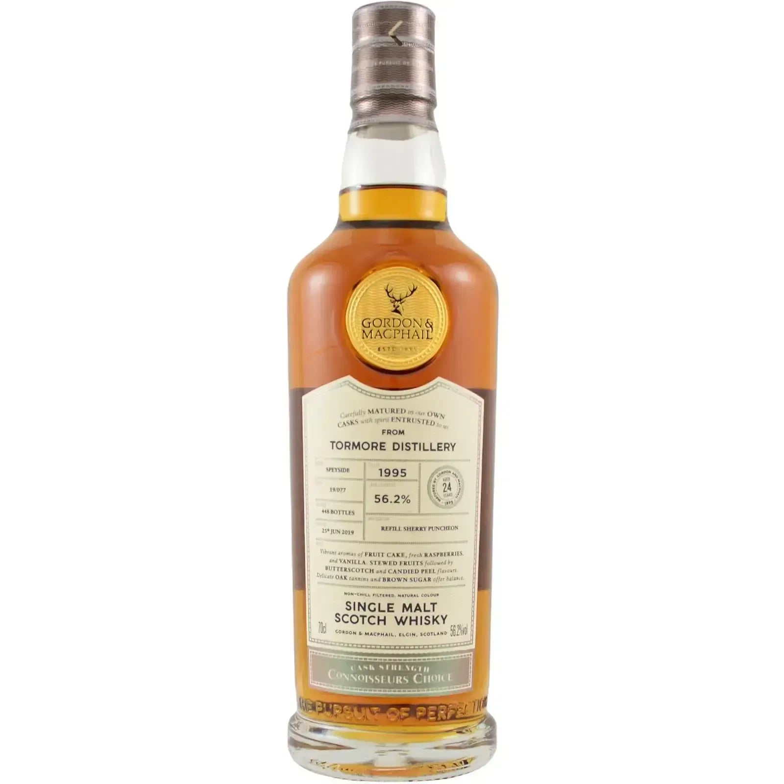Tormore 24 Years Old 1995 Connoisseurs Choice Cask Strength Gordon & MacPhail 5389