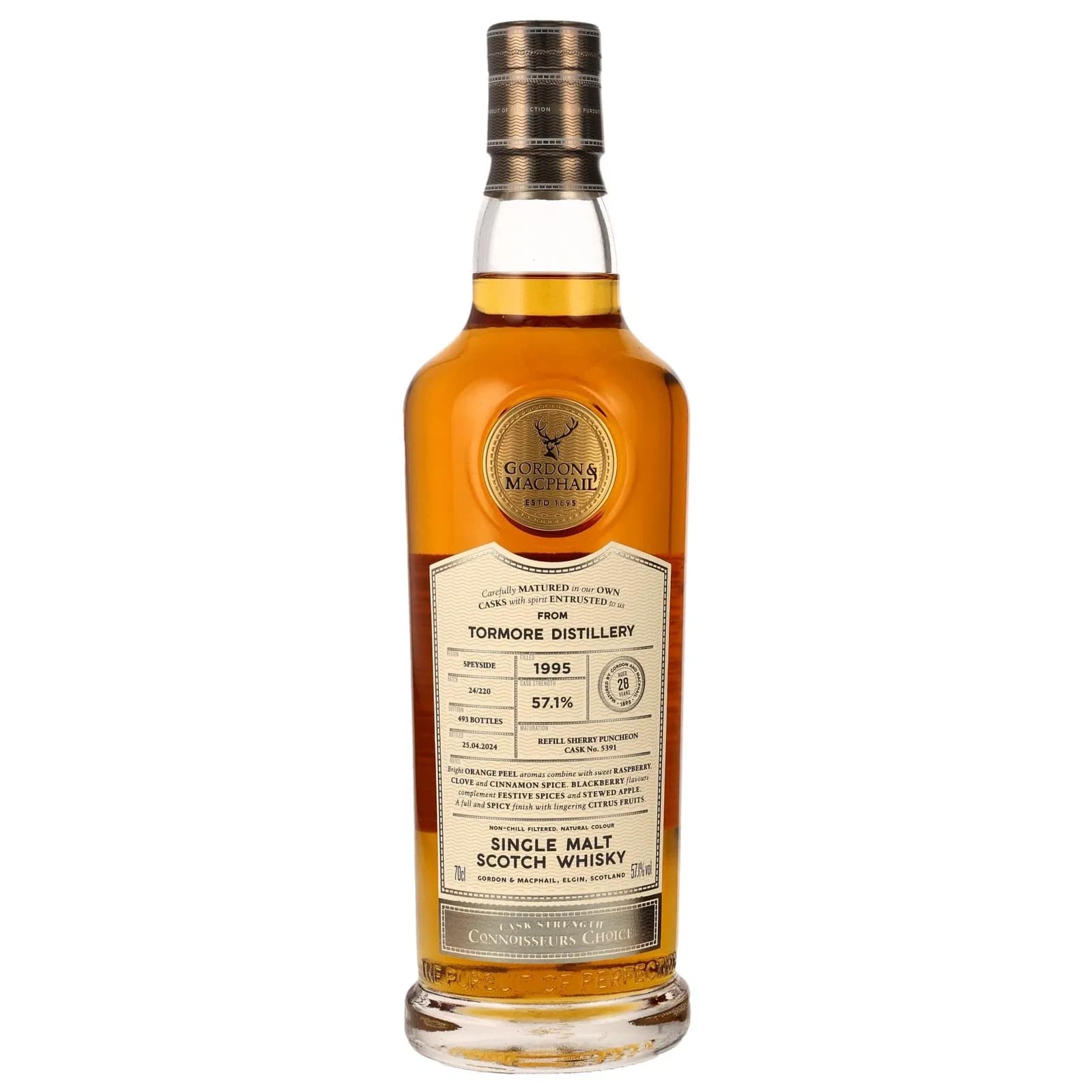 Tormore 28 Years Old 1995 Connoisseurs Choice Cask Strength Gordon & MacPhail