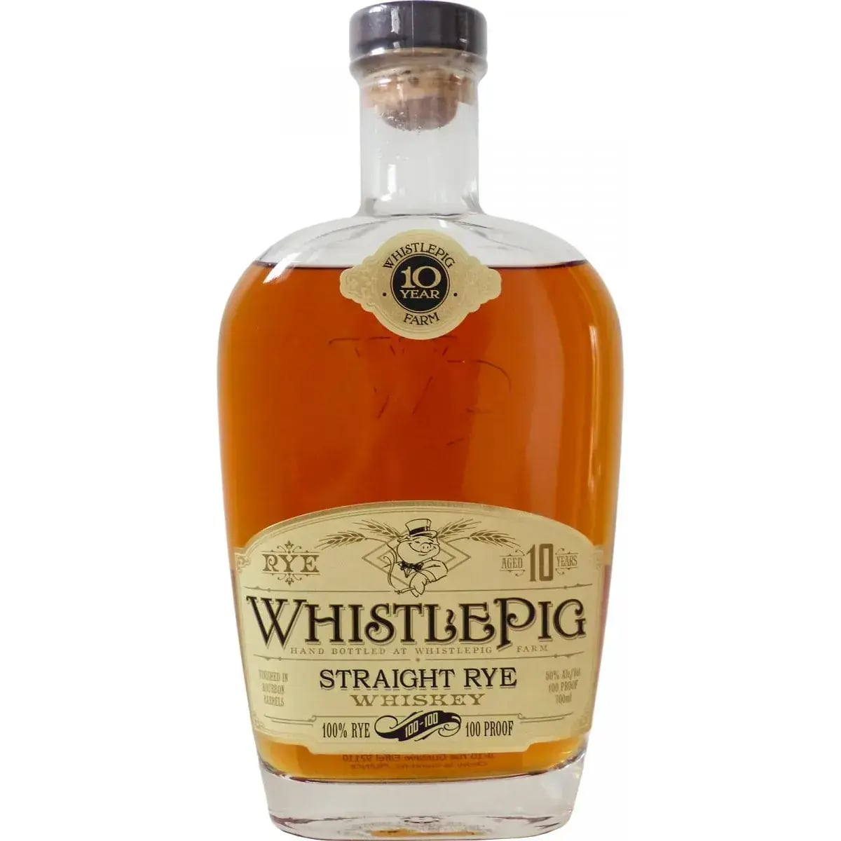 WhistlePig 10 Years Old Straight Rye Whiskey