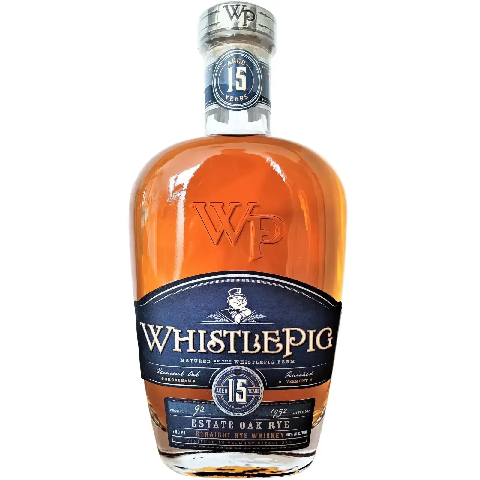 WhistlePig 15 Years Old Estate Oak Rye