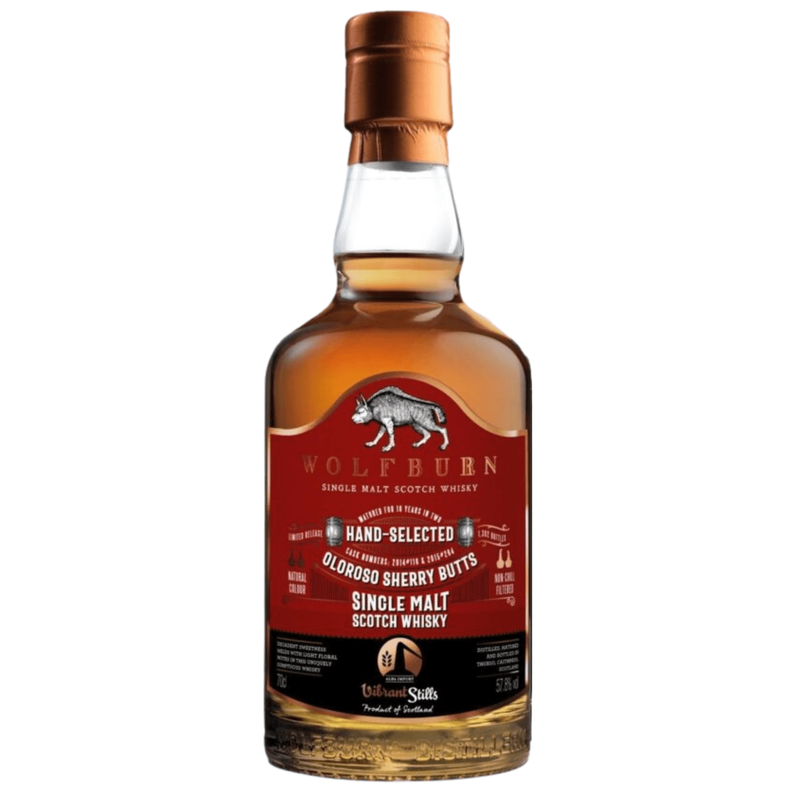 Wolfburn 10 Years Old Vibrant Stills