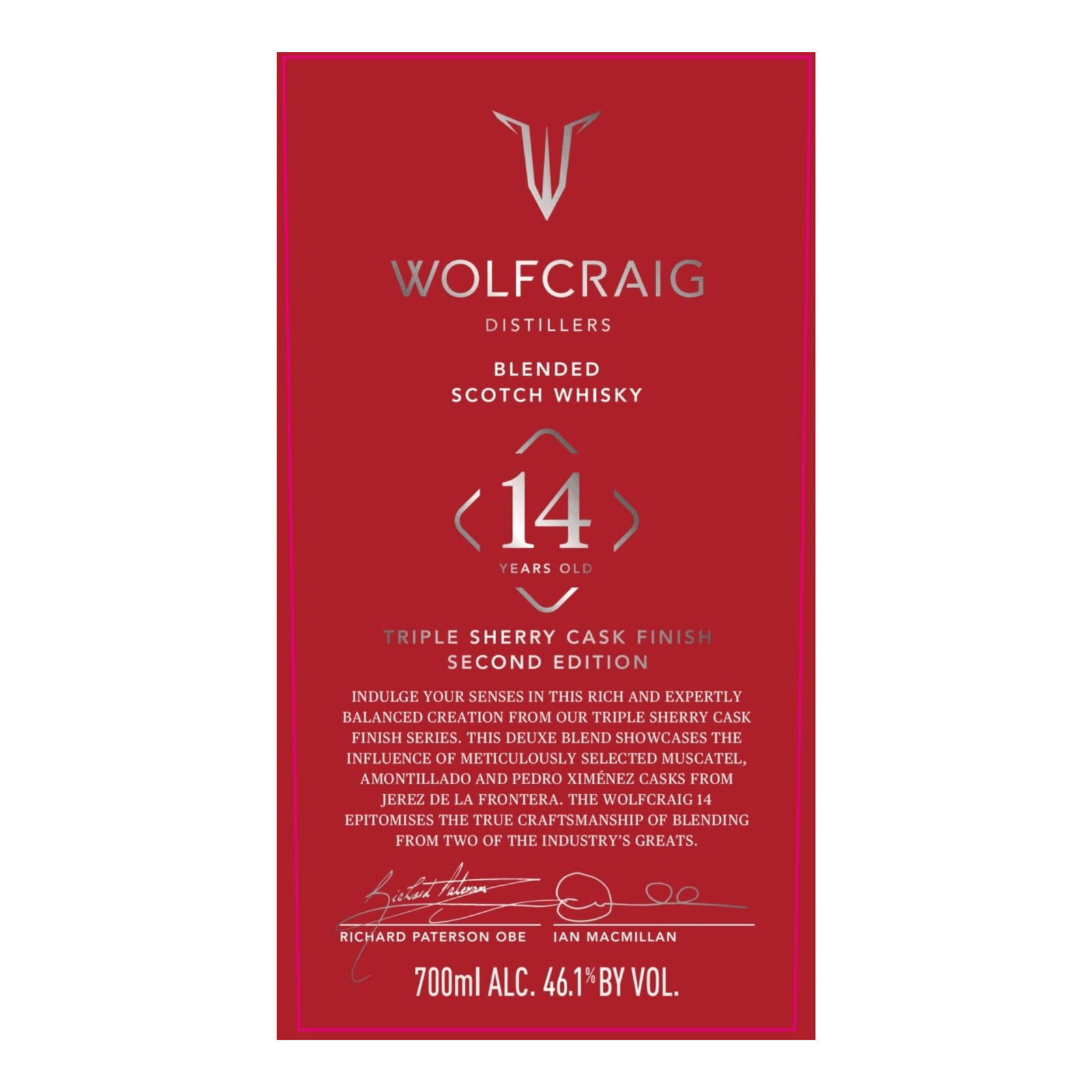 Wolfcraig 14 Years Old Triple Sherry Cask Finish Second Edition