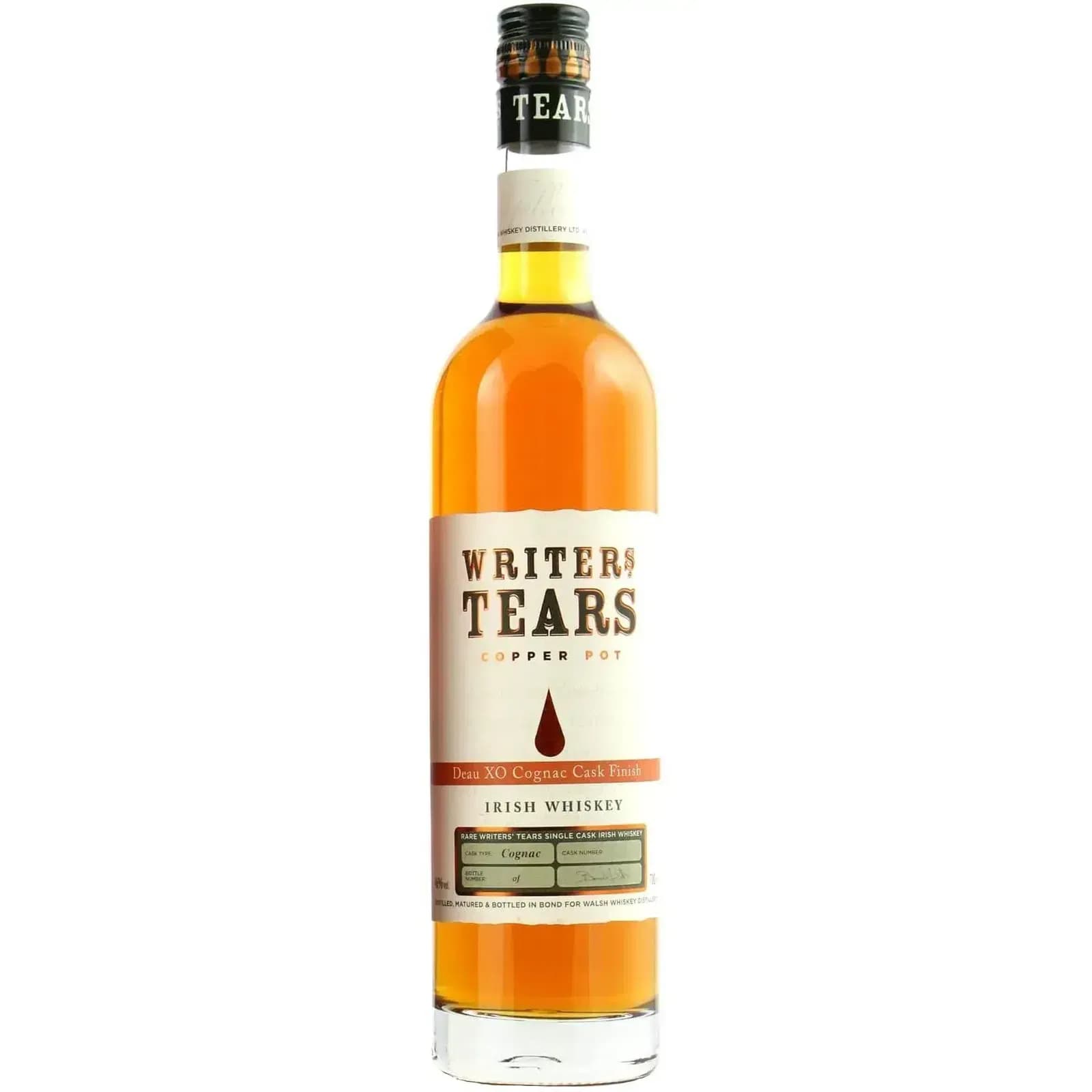 Writers Tears Copper Pot Deau Xo Cognac Cask Finish Cask Nr.6432