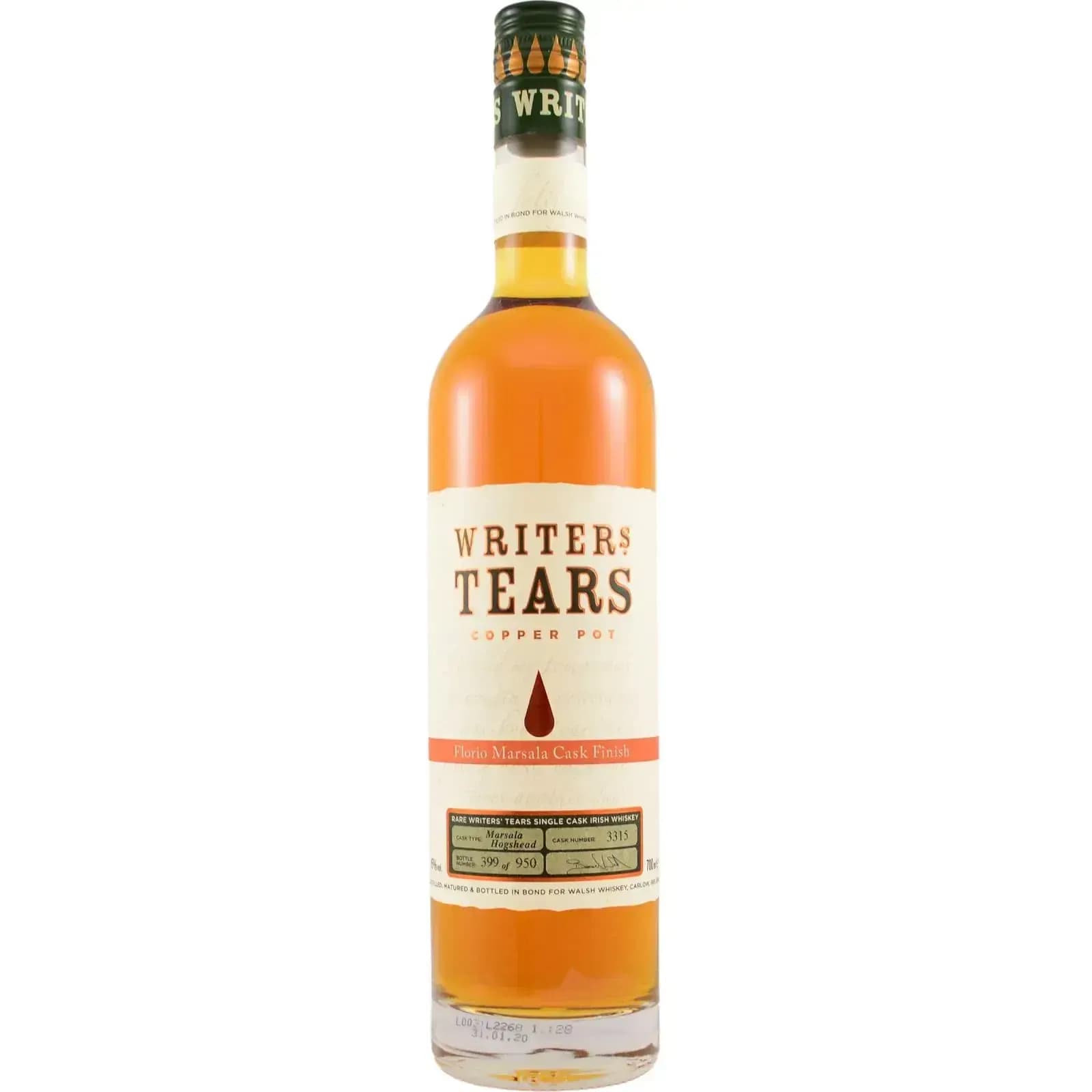 Writers Tears Copper Pot Florio Marsala Cask Finish Cask Nr.3315