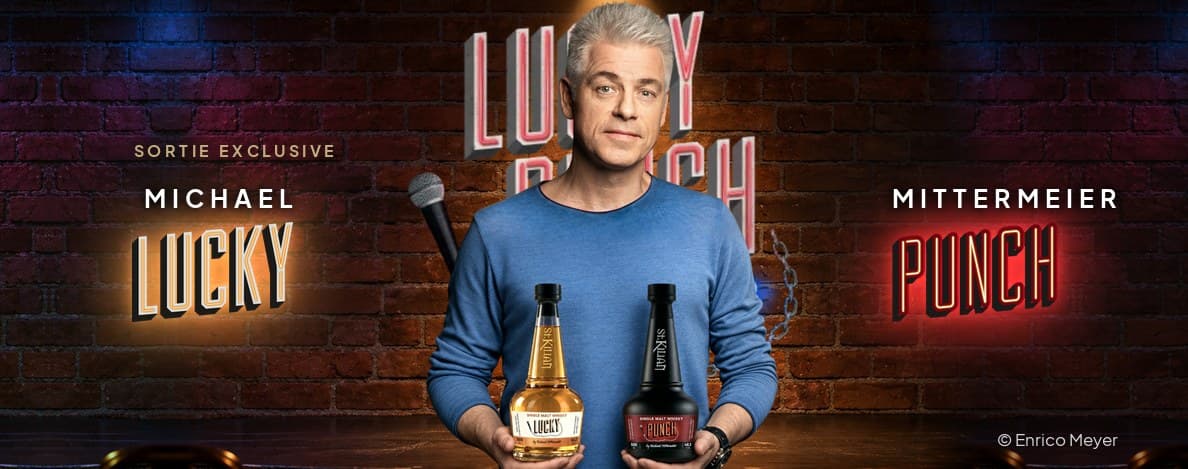 Lucky & Punch by Michael Mittermeier : les Single Casks Limités de St. Kilian, en Exclusivité sur Spiritory