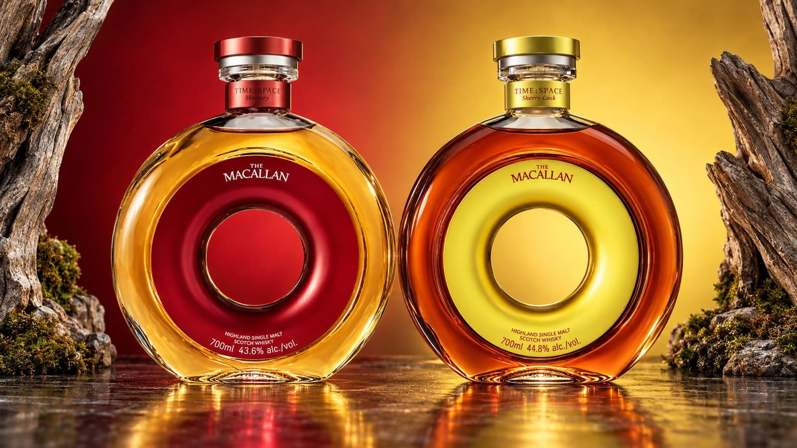 Wie schneidet der Macallan TIME : SPACE Sherry Cask im Vergleich zu Mastery ab?