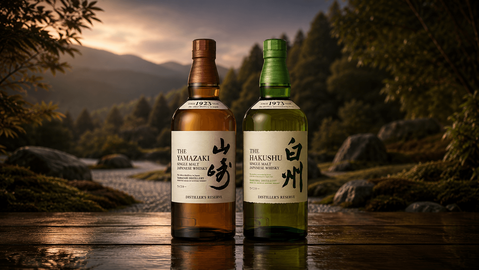 Yamazaki Distiller's Reserve vs Hakushu Distiller's Reserve