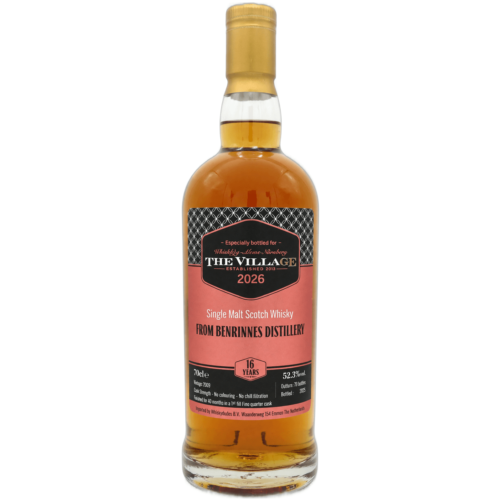 Benrinnes 16 Years Old The Village 2026 Whiskydudes Cask Nr.1