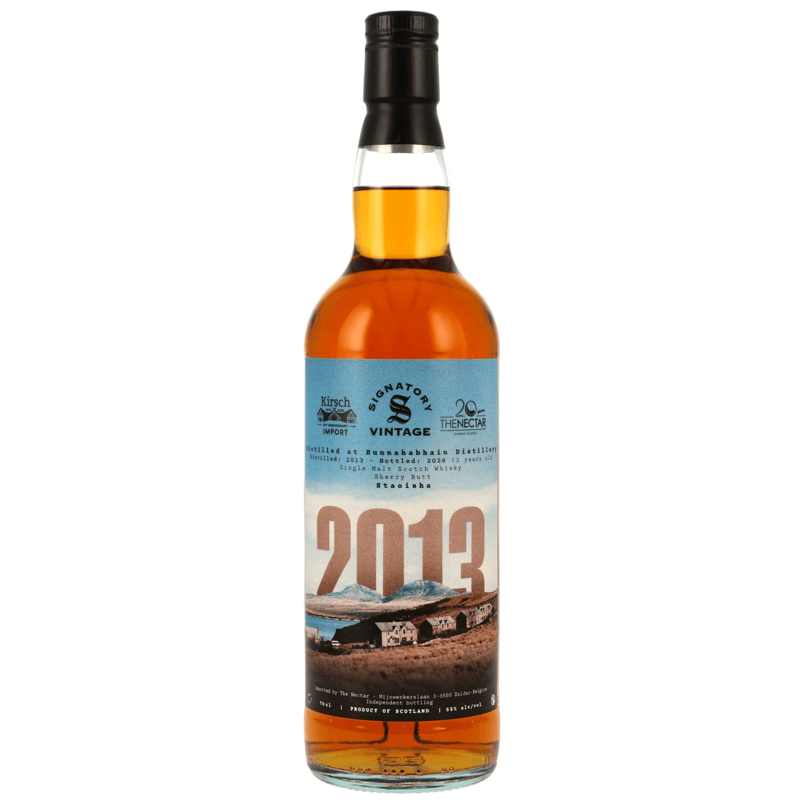 Bunnahabhain 12 Years Old 2013 Staoisha Signatory Vintage Cask Nr.900018