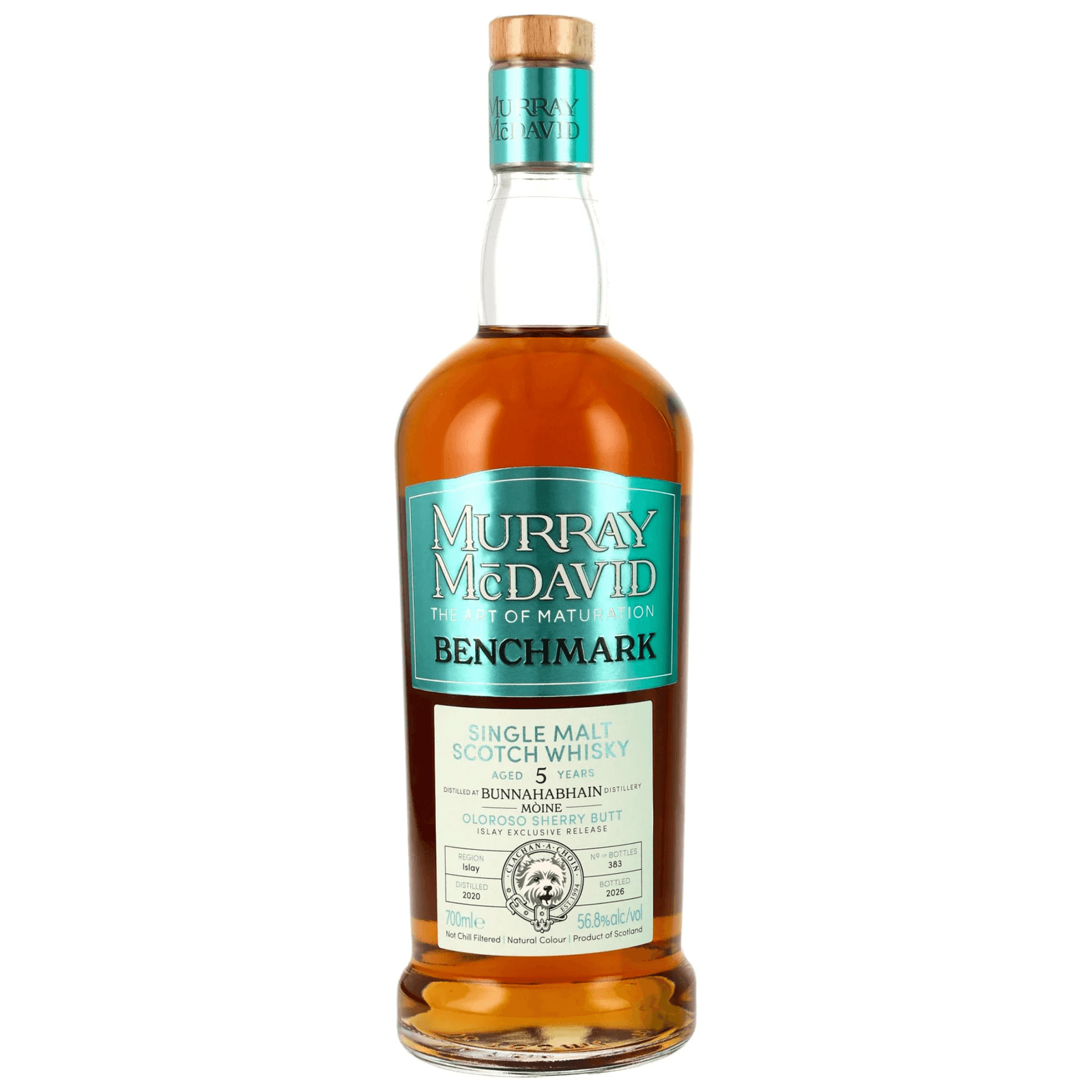 Bunnahabhain 5 Years Old 2020 Benchmark Murray McDavid Cask Nr.2530043
