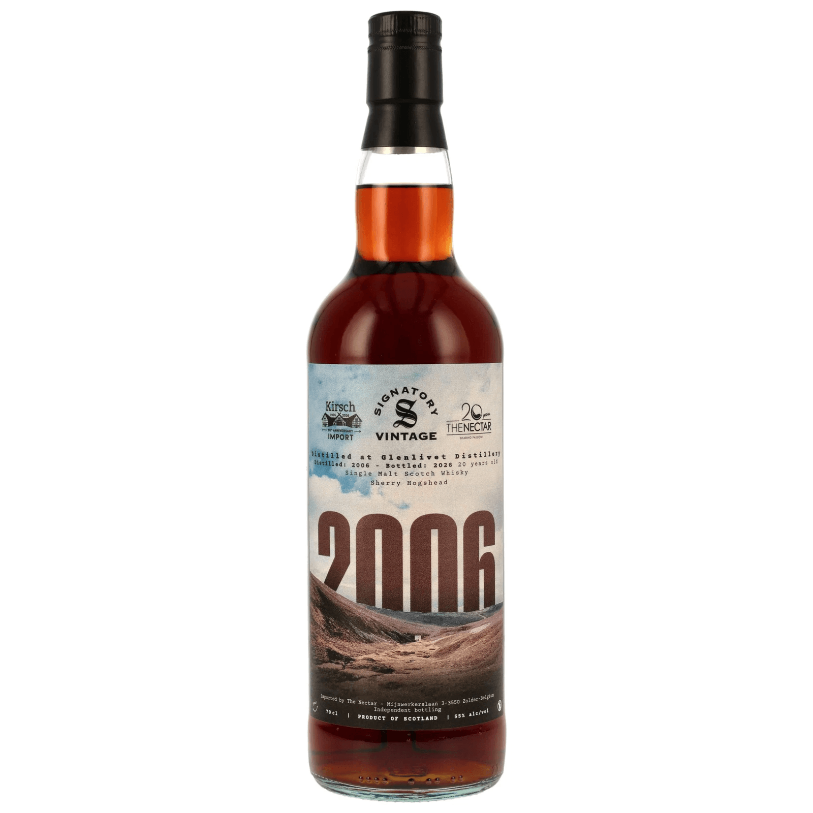 Glenlivet 20 Years Old 2006 Signatory Vintage Cask Nr.900593