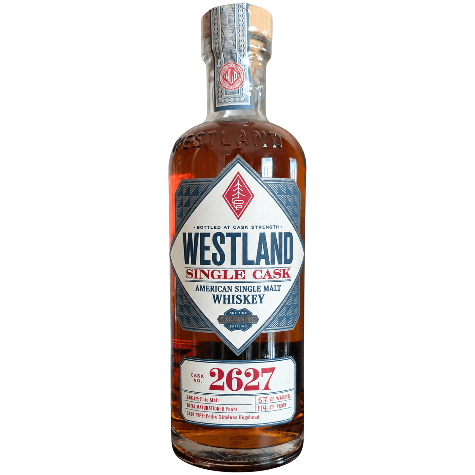 Westland Distillery 8 Years Old The Village 2026 Limited Edition Cask Nr.2627