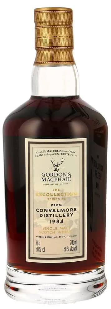 Convalmore 39 Years Old 1984 The Recollection Series 3 Gordon & MacPhail 1733