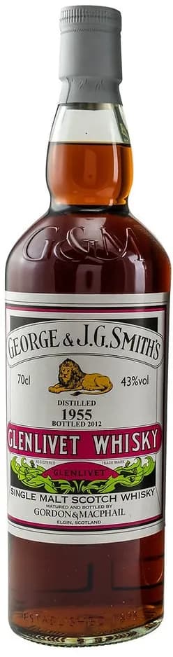Glenlivet 56 Years Old 1955 George & J.G. Smith's
Gordon & MacPhail 3060
