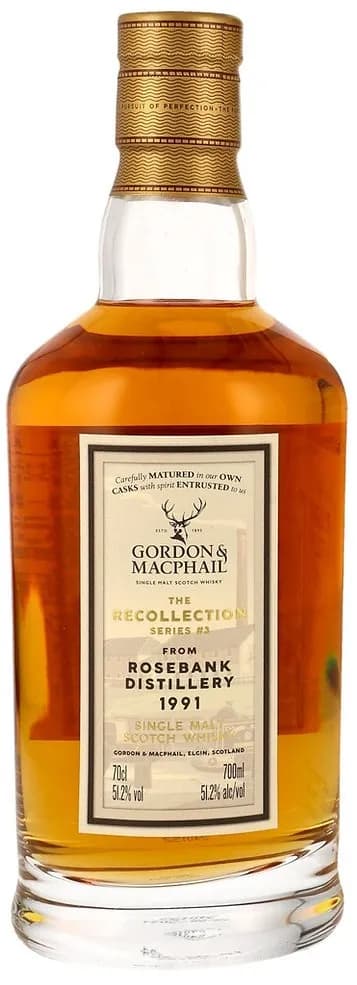 Rosebank 32 Years Old 1991
The Recollection Series 3
Gordon & MacPhail 2114
