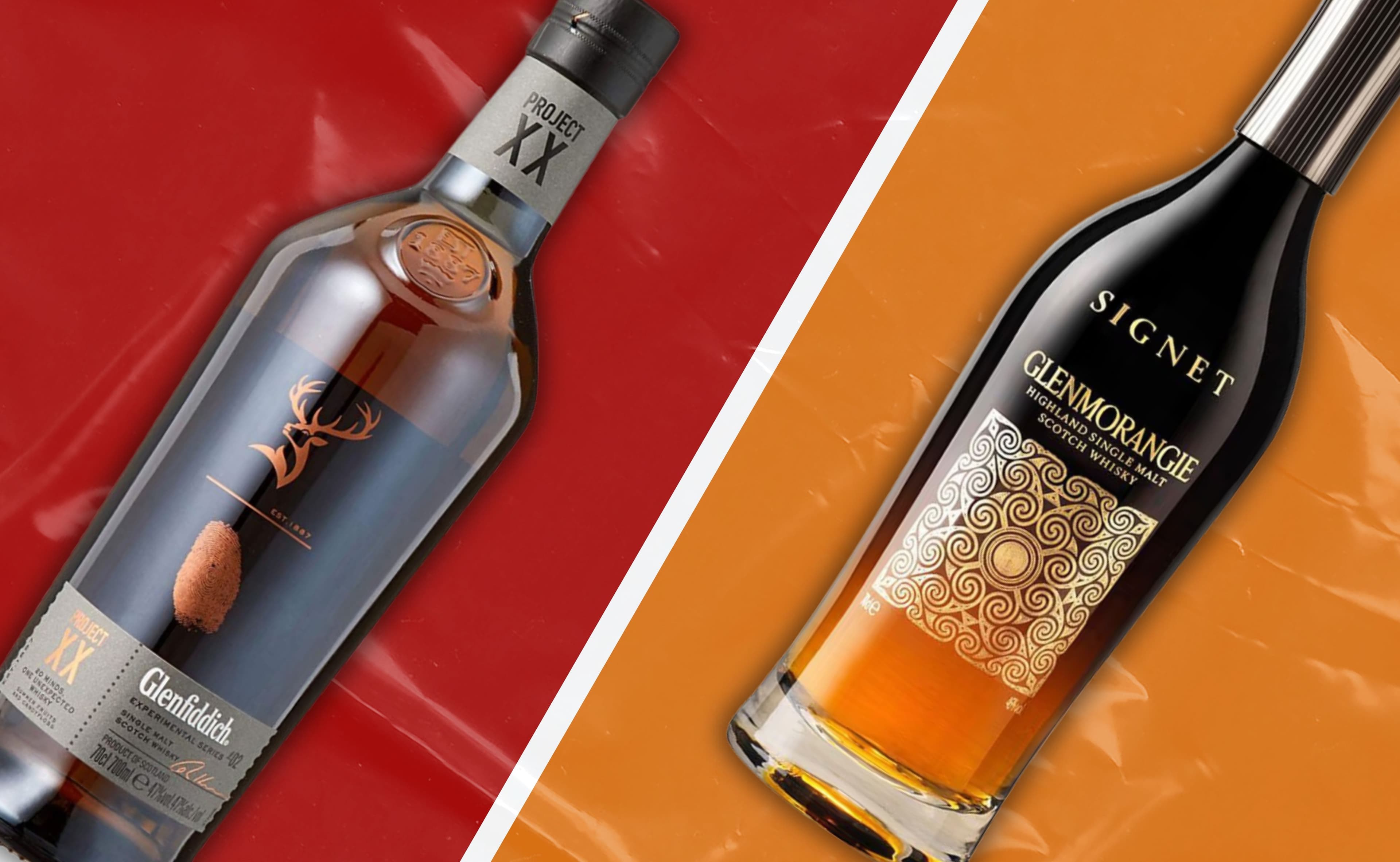 Glenfiddich vs Glenmorangie: Experimental Whiskies Compared