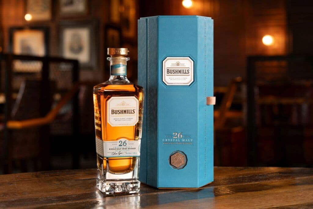 Bushmills 26 Year Old Crystal Malt: Eine Revolution in der Welt des Single Malt Whiskys