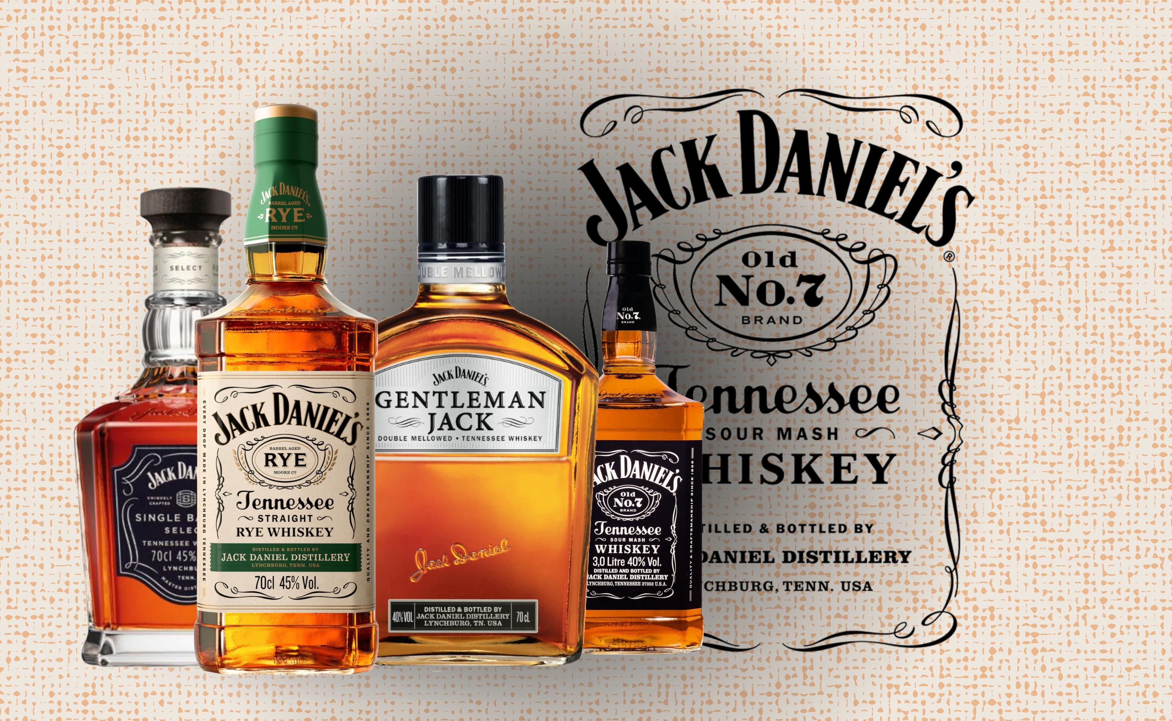 7 botellas de Jack Daniels que todo principiante debería conocer