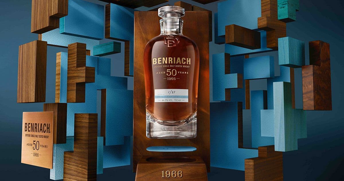 Alemania presenta Benriach 50 años: una rara edición ultrapremium para coleccionistas