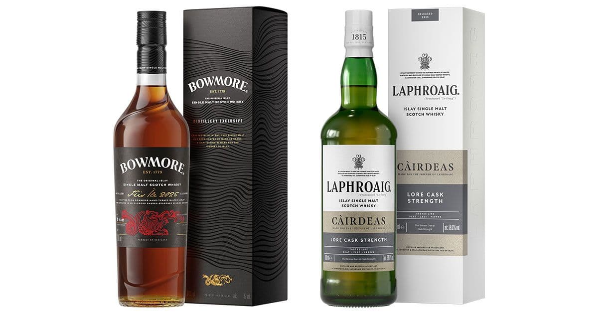 Bowmore & Laphroaig enthüllen limitierte Fèis Ìle 2025 Whiskys