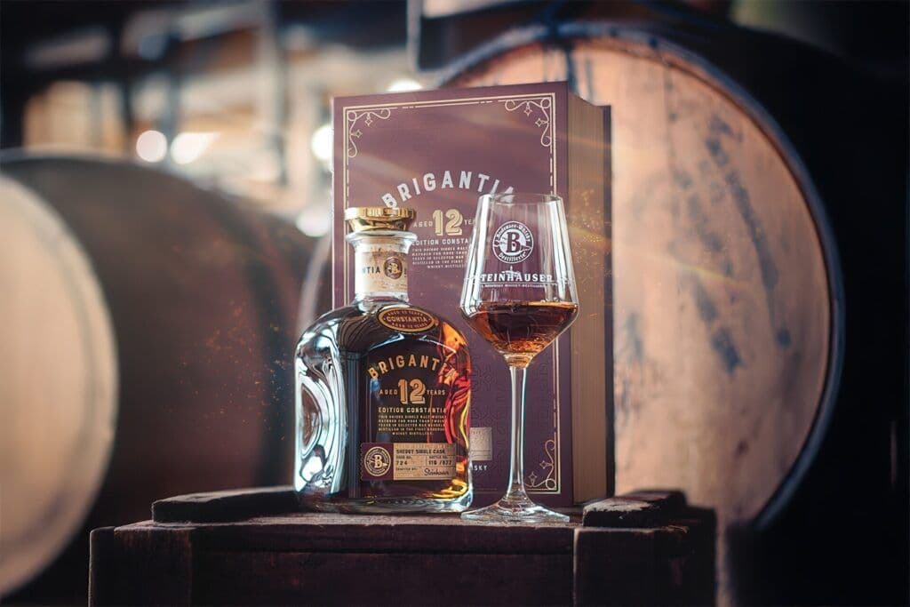 Brigantia Aged 12 Years Sherry Single Cask: Eine goldprämierte Limited Edition