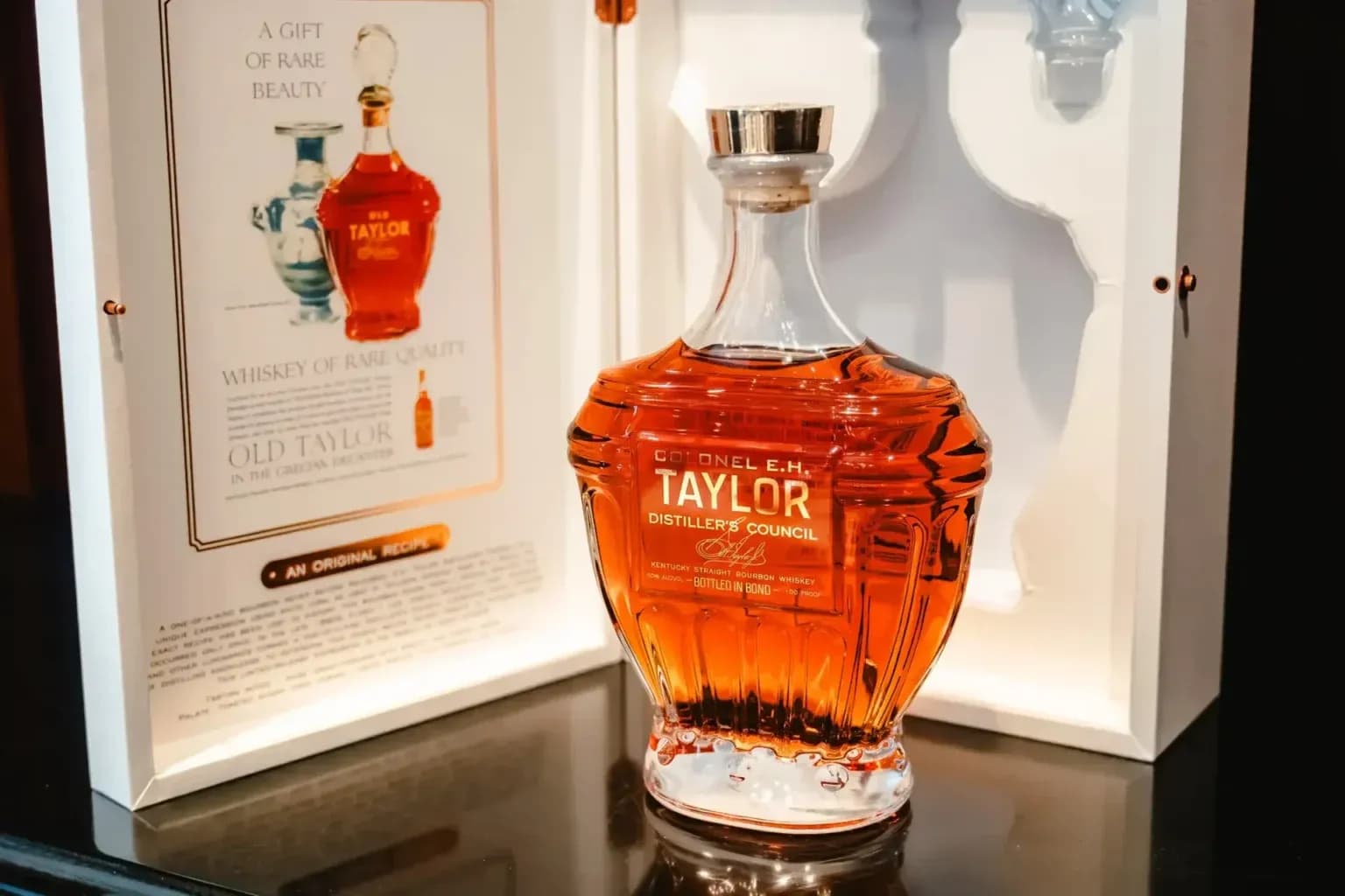 Buffalo Trace presenta Colonel E.H. Taylor, Jr. Distiller’s Council: Una cápsula del tiempo del bourbon