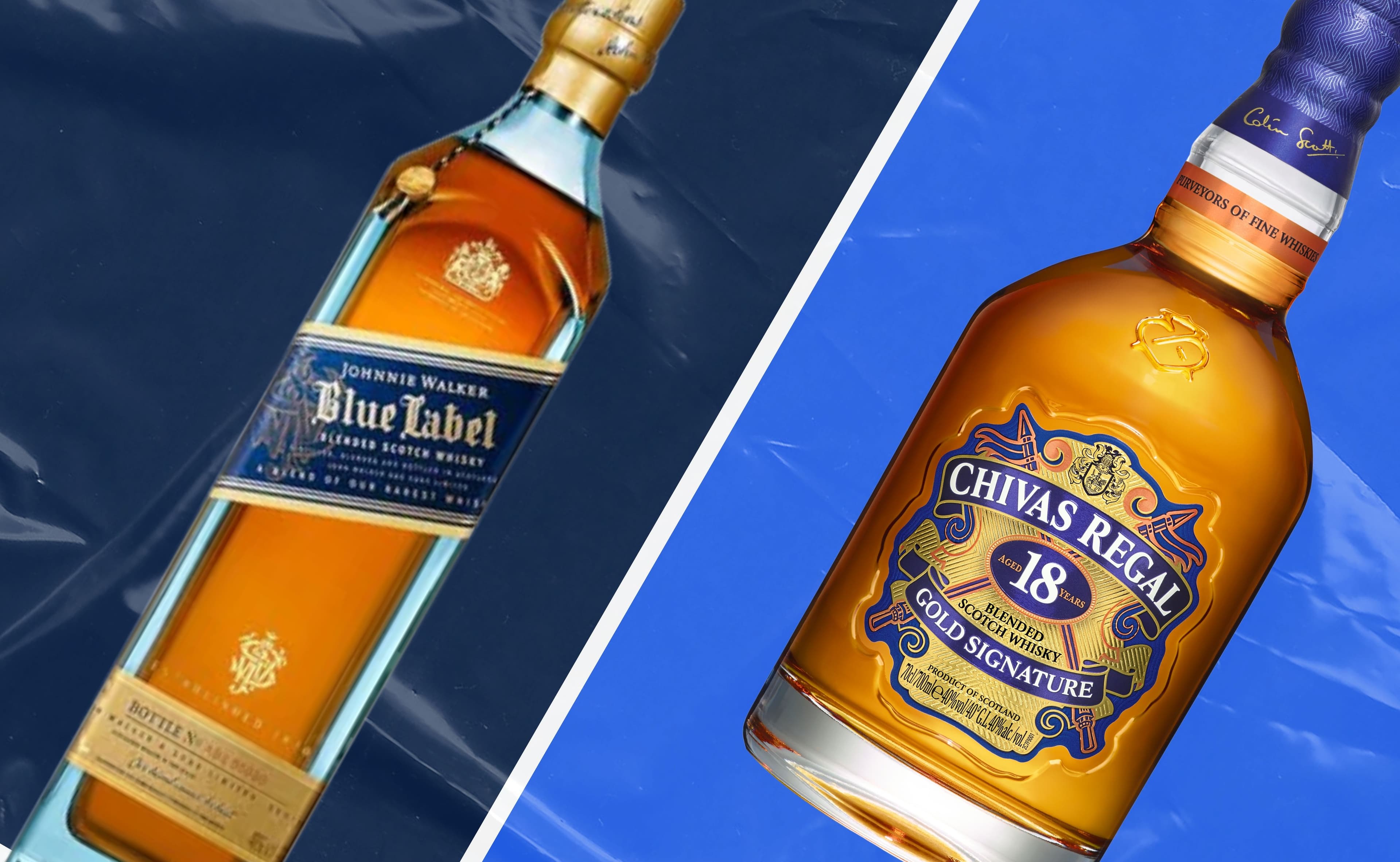 Johnnie Walker vs Chivas Regal - Kings of Blended Scotch Whisky