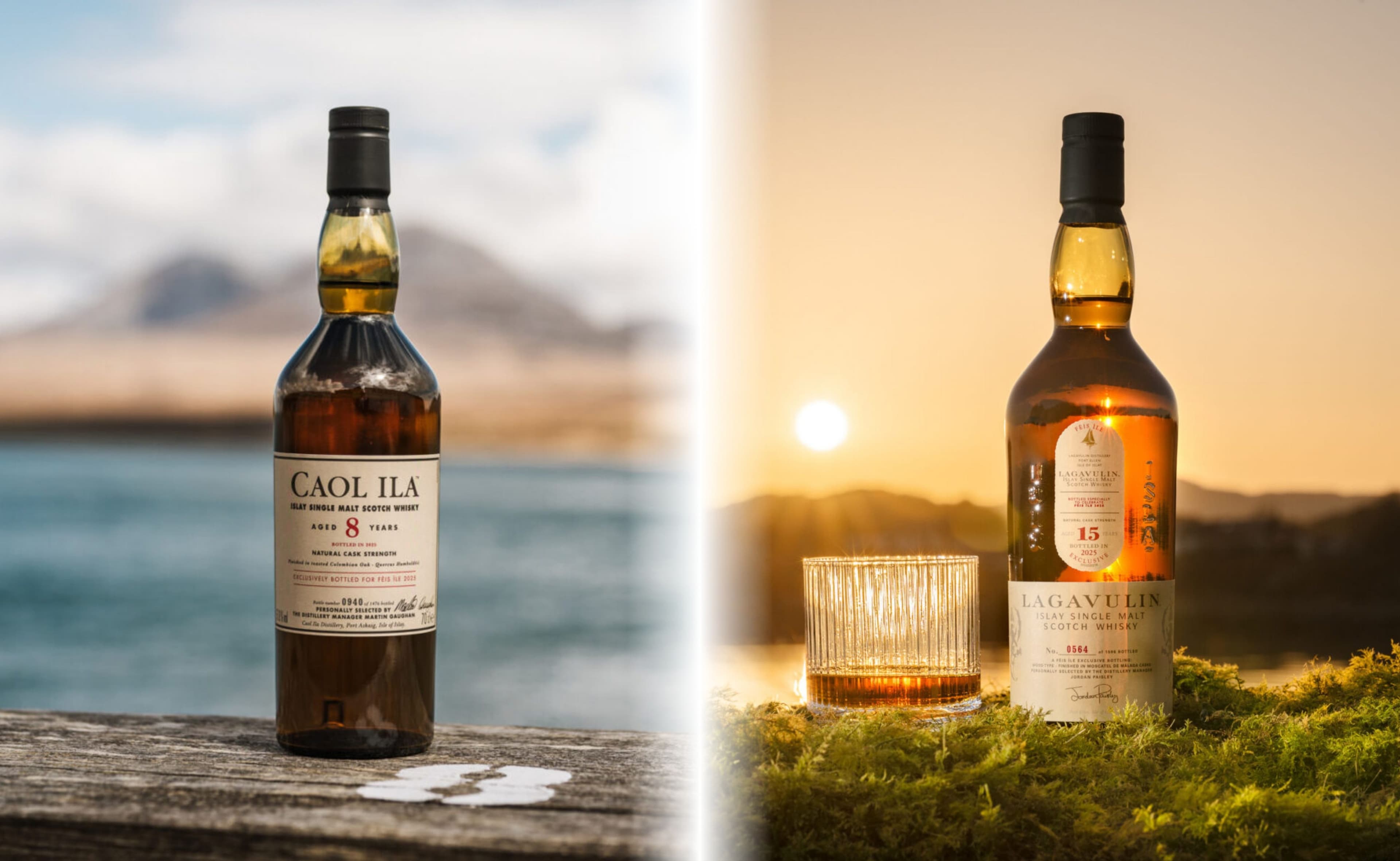 Lagavulin et Caol Ila dévoilent des éditions limitées audacieuses pour le Fèis Ìle 2025