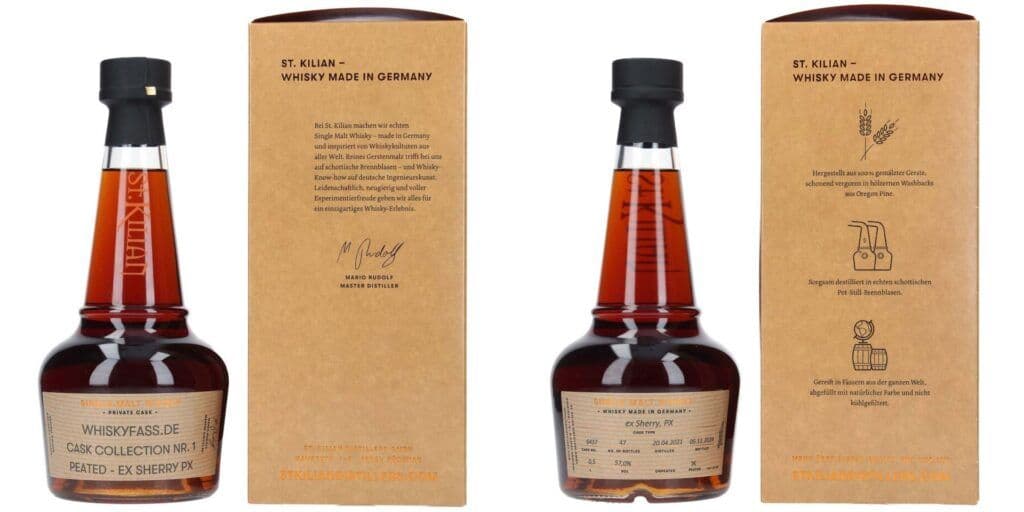 A rarity for whisky lovers: Cask Collection No. 1 Peated Single Malt Whisky
