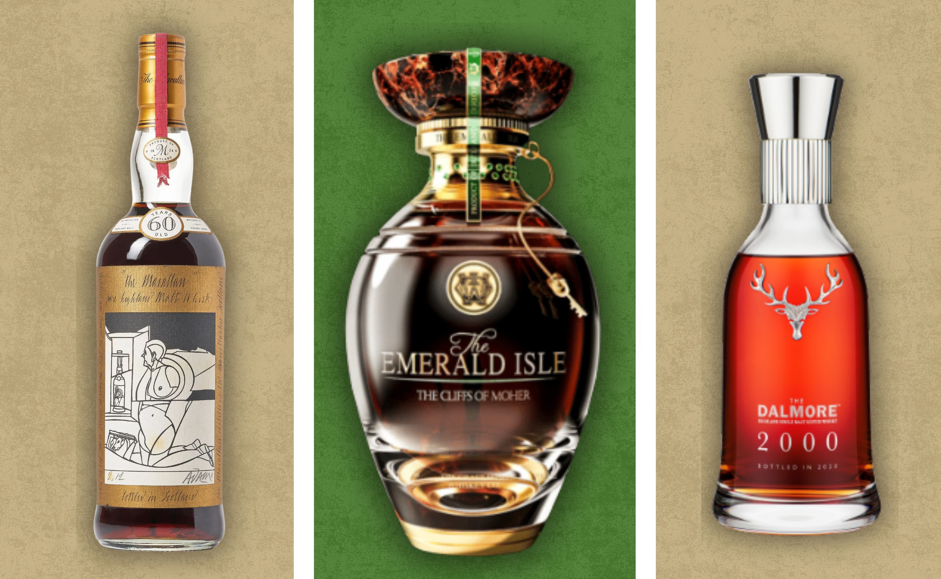 Los 10 whiskies más caros del mundo en 2025