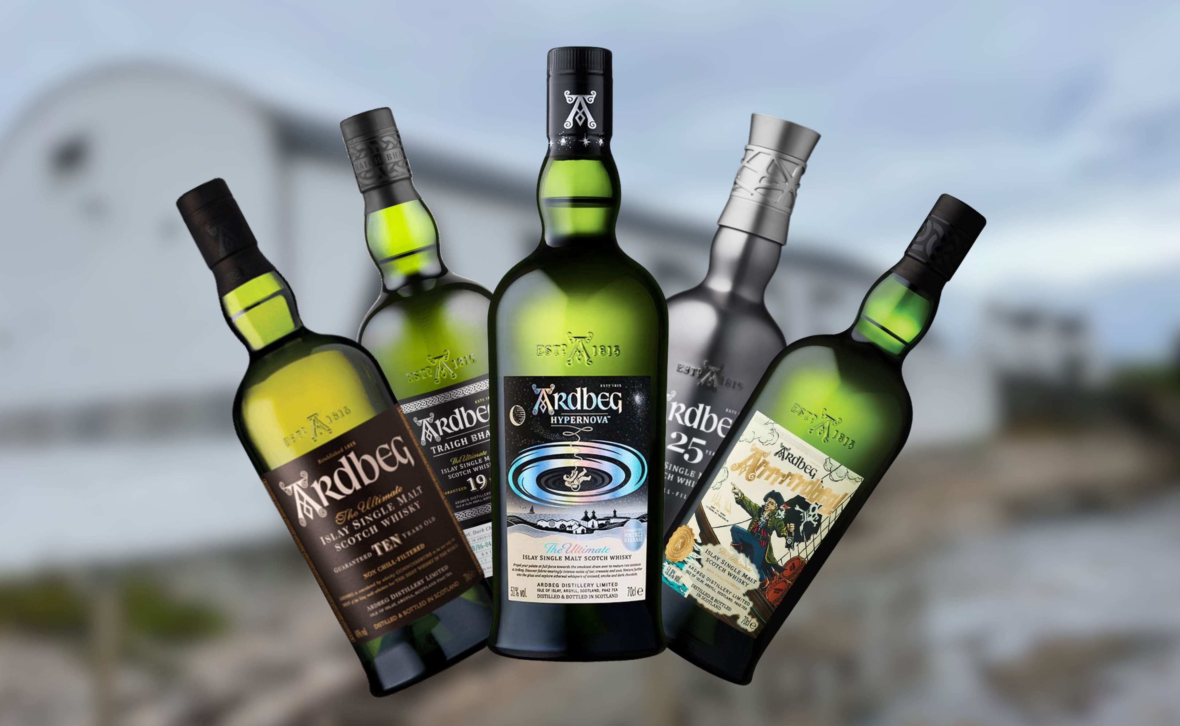 Top 5 des bouteilles légendaires d'Ardbeg