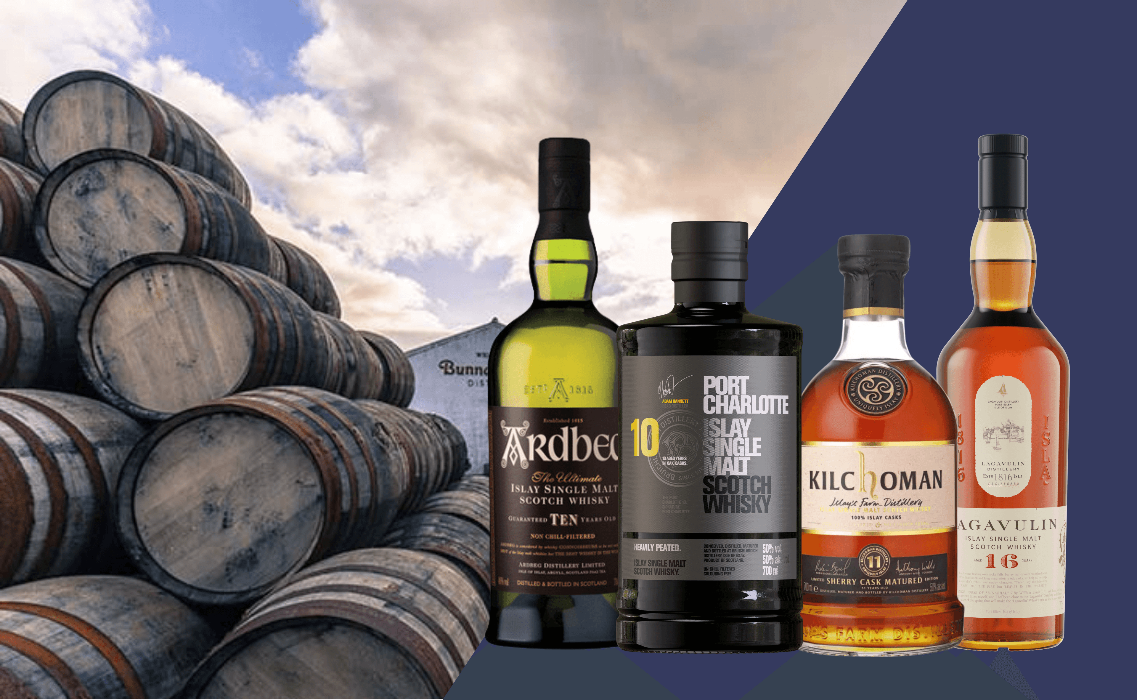 100% Islay Whiskies: Vom Saatgut zum Schluck