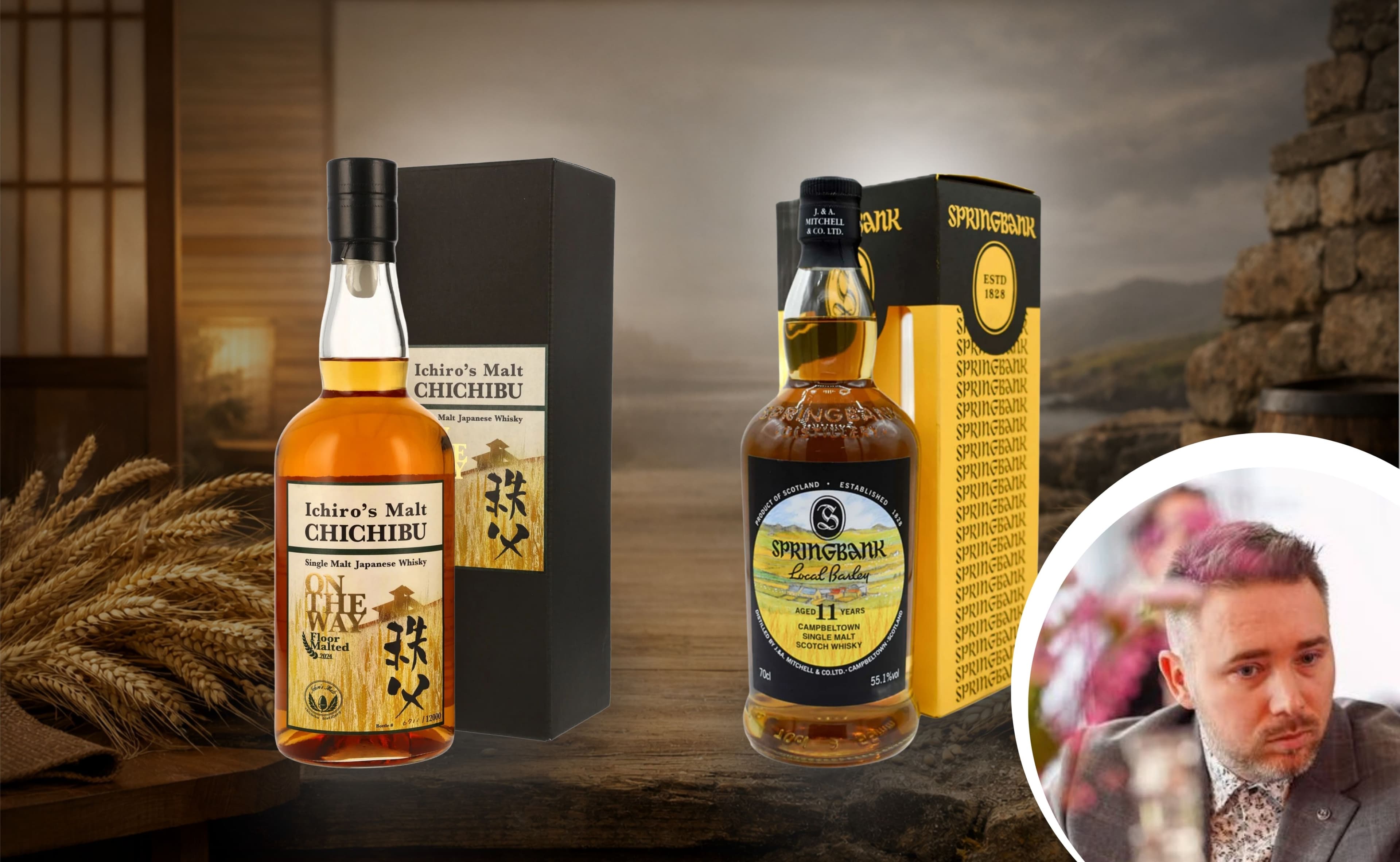 Chichibu "On The Way" 2024 vs Springbank Local Barley