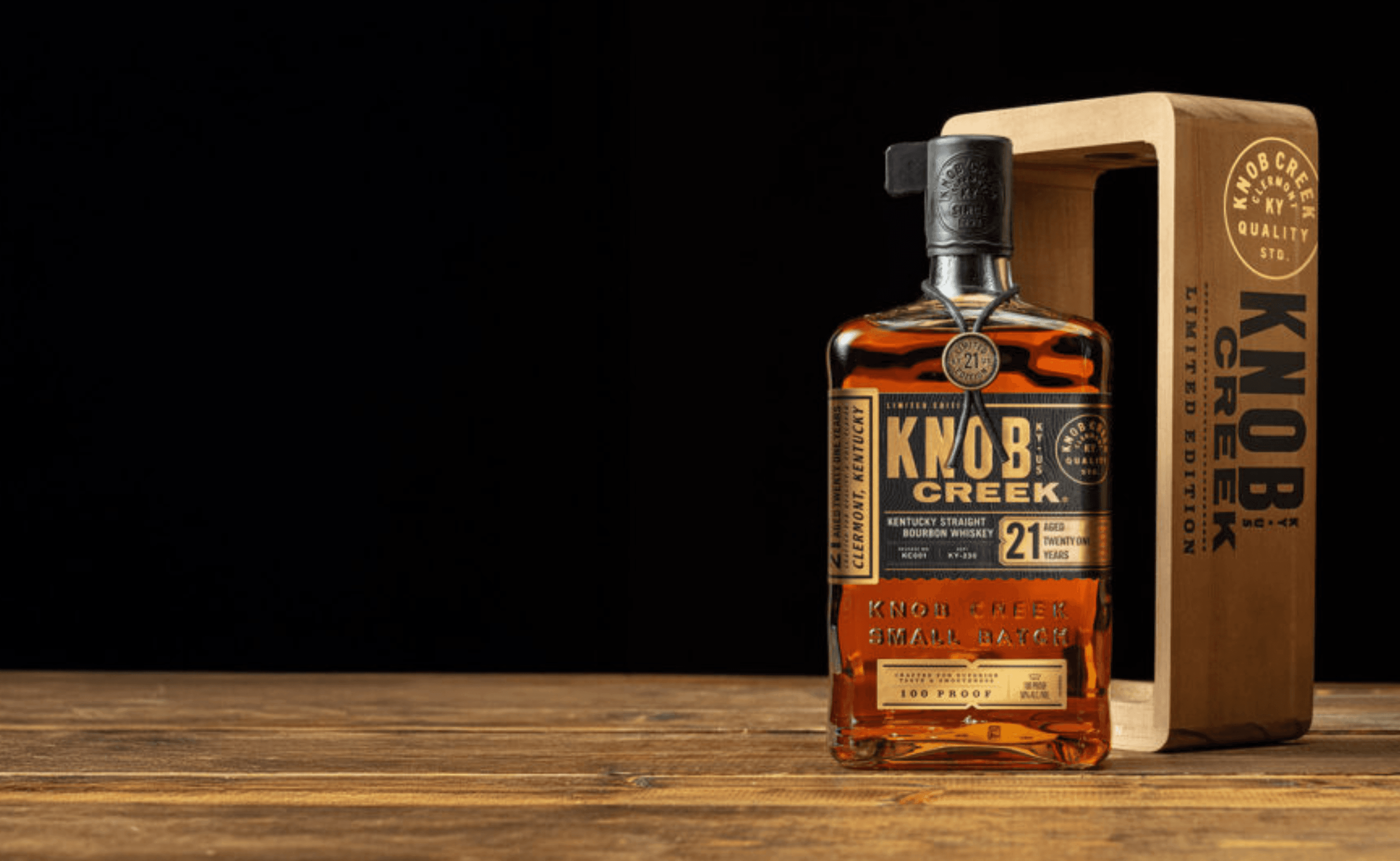 Neuer Knob Creek 21 Jahre: Limitierte Edition Bourbon
